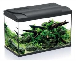 HS Aqua Aquarium Platy 70 LED Zwart