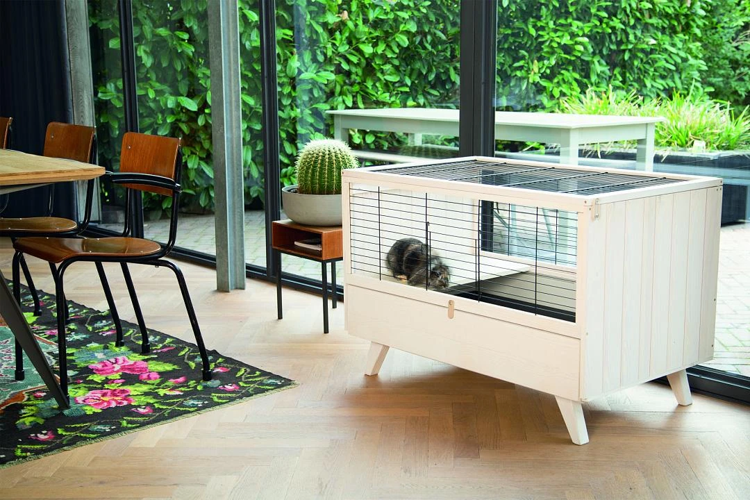 Beeztees Konijnenhok Alby Wit 120 - Image 2