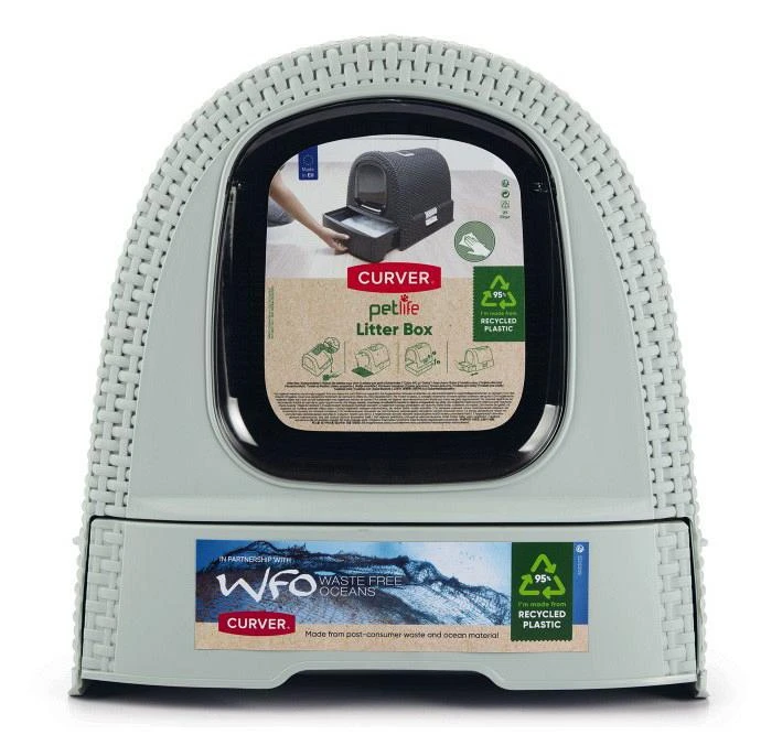 Curver Kattenbak Misty Blue - Image 3