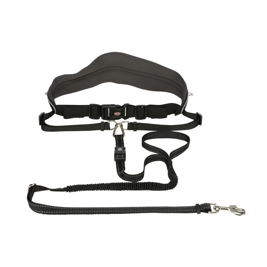 Trixie Hardloopriem Zwart/Grafiet