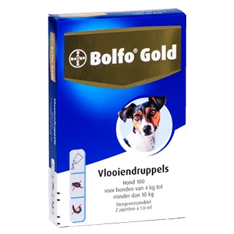 Bolfo Gold 100 Hond 2 Pipetten