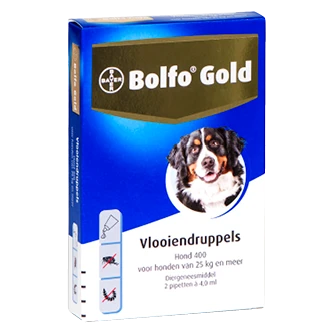 Bolfo Gold 400 Hond 2 Pipetten