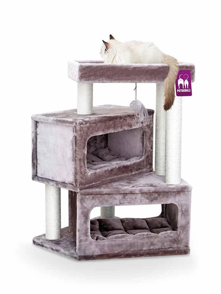 Petrebels Krabmeubel Sweet Petite Mansion 100 Cappuccino