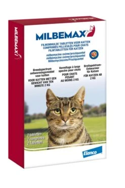 Milbemax Tabletten Kat 2 - 8 Kg 2 St
