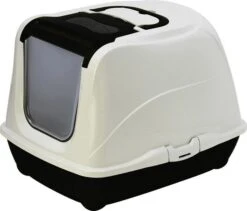 Moderna Kattenbak Flip Cat XL Zwart/wit