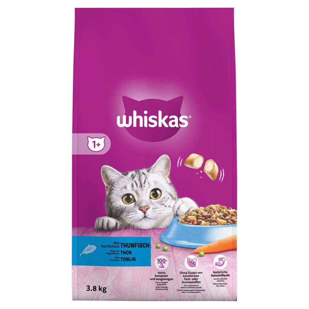Whiskas Kattenvoer Adult Tonijn 3,8 Kg