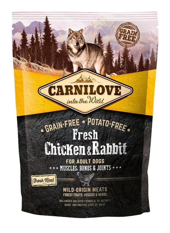 Carnilove Fresh Hondenvoer Chicken & Rabbit 1,5 Kg