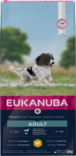 Eukanuba Hondenvoer Active Adult Medium Breed 12 Kg