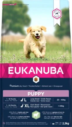 Eukanuba Hondenvoer Puppy/Junior Lamb & Rice 2,5 Kg