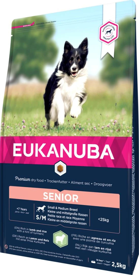 Eukanuba Hondenvoer All Breeds Mature/ Senior Lamb 2,5 Kg - Image 2