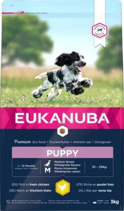 Eukanuba Hondenvoer Growing Puppy Medium Breed 3 Kg