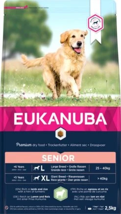 Eukanuba Hondenvoer Senior Large Lamb & Rice 2,5 Kg