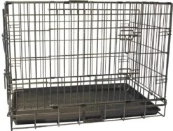 Boon Premium Hondenbench 2-deurs Hamerslag