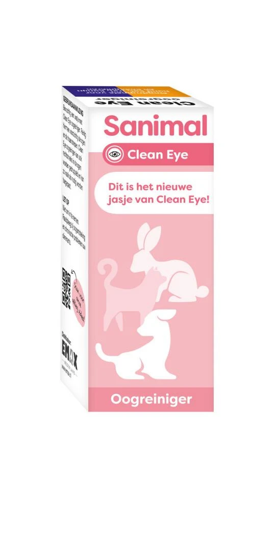 Sanimal Clean Eye Oogreiniger 30 Ml