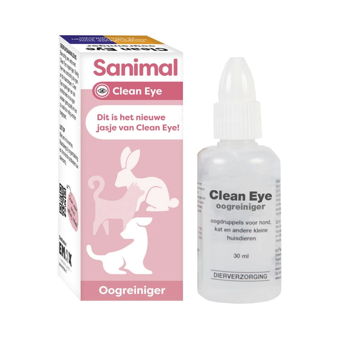 Sanimal Clean Eye Oogreiniger 30 Ml - Image 2