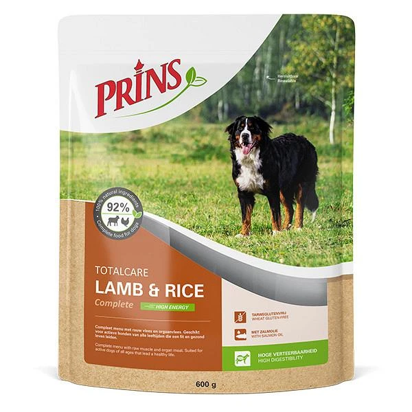 Prins Hondenvoer TotalCare Lamb & Rice Complete 2,5 Kg