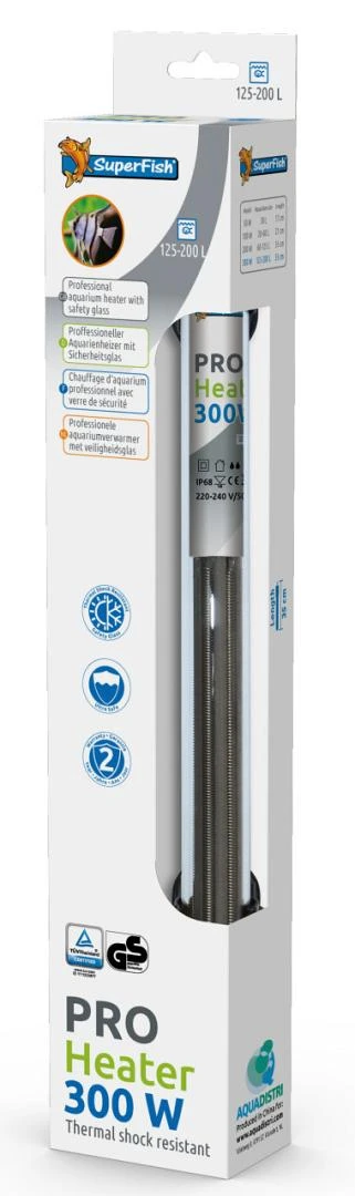 SuperFish Pro Heater 300W 125 - 200 Ltr