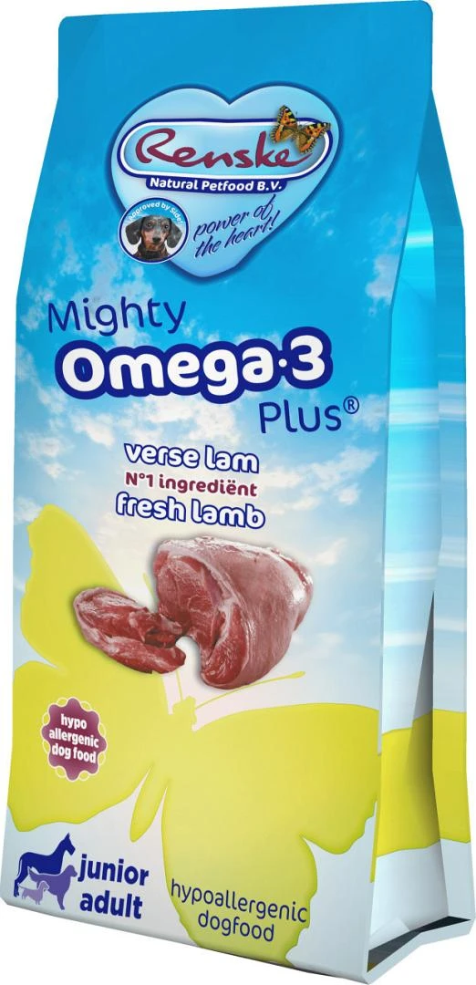 Renske Hondenvoer Mighty Omega Plus (MOP) Lam 15 Kg