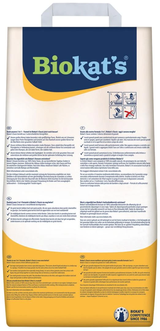 Biokat's Kattenbakvulling Classic 18 Ltr - Image 2
