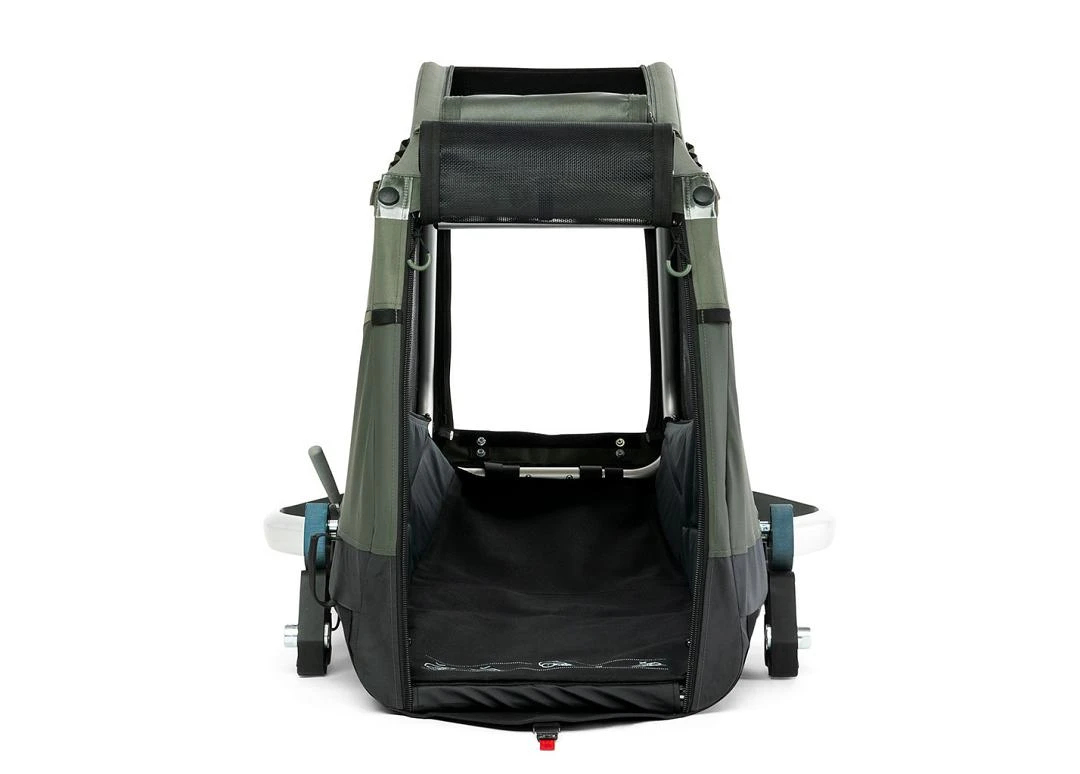 Croozer Hondenfietskar Dog Enna Groen + Gratis Kussen - Image 4