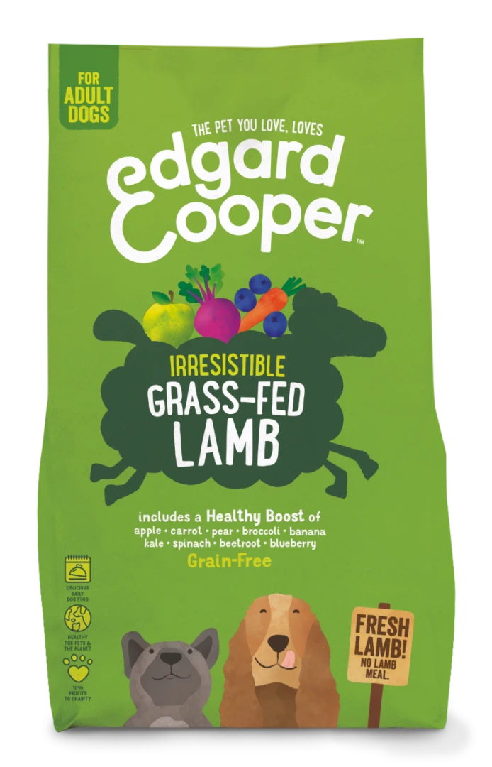 Edgard & Cooper Hondenvoer Adult Graslam 2,5 Kg