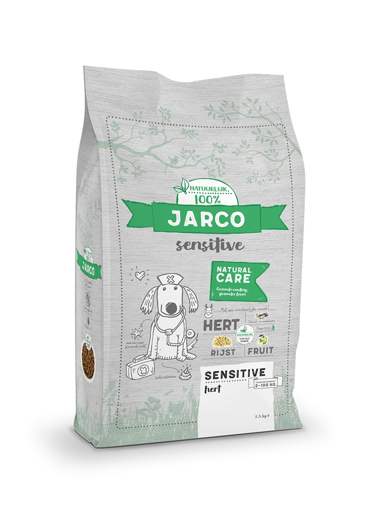 Jarco Hondenvoer Sensitive Hert 12,5 Kg