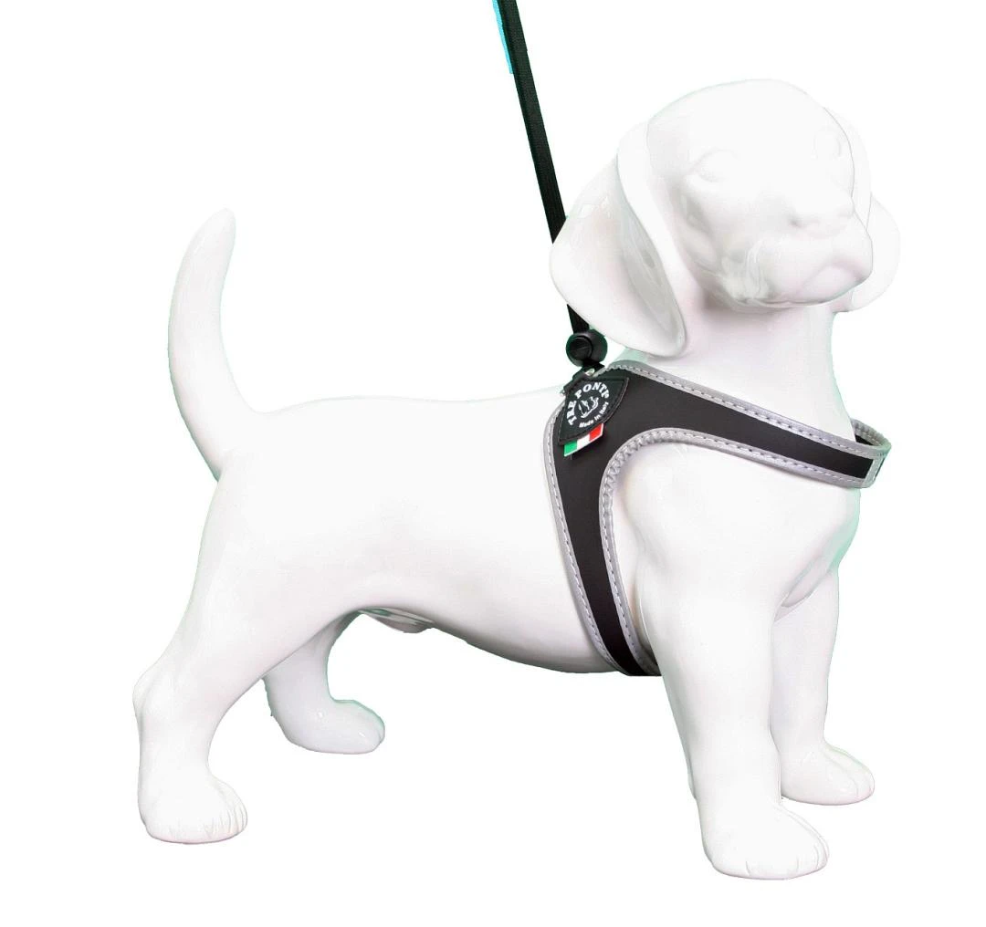 Tre Ponti Hondentuig Liberta Reflective Zwart