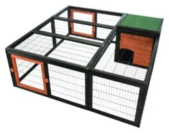 TRIXIE Natura Ren Met Afdekking Zwart/Bruin