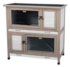 TRIXIE Natura Knaagdierhok Met Isolatie Grijs