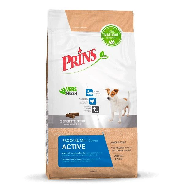 Prins Hondenvoer ProCare Mini Super Active 3 Kg