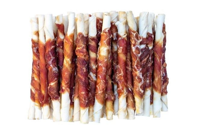 Voskes Rawhide Met Eend Twist 40 St - Image 2