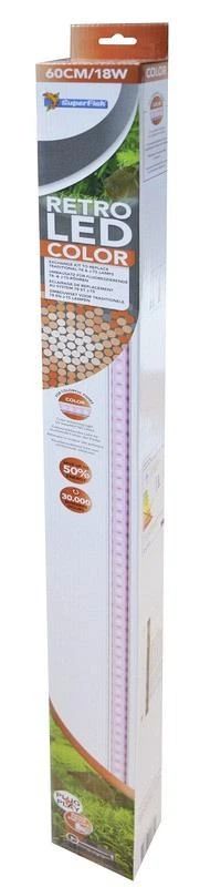 SuperFish Ledverlichting Retro Color T8 & JT5 60 Cm/18 W