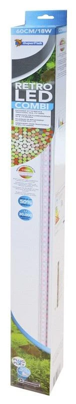 SuperFish Ledverlichting Retro Combi T8 & JT5 60 Cm/18 W