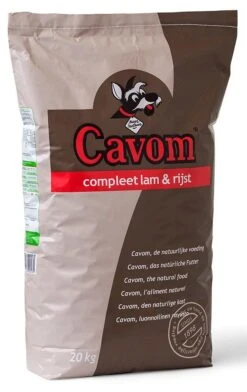 Cavom Hondenvoer Compleet Lam & Rijst 20 Kg