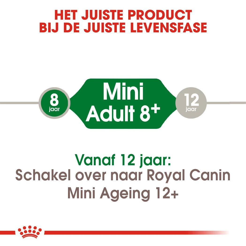Royal Canin Hondenvoer Mini Adult 8+ 4 Kg - Image 4